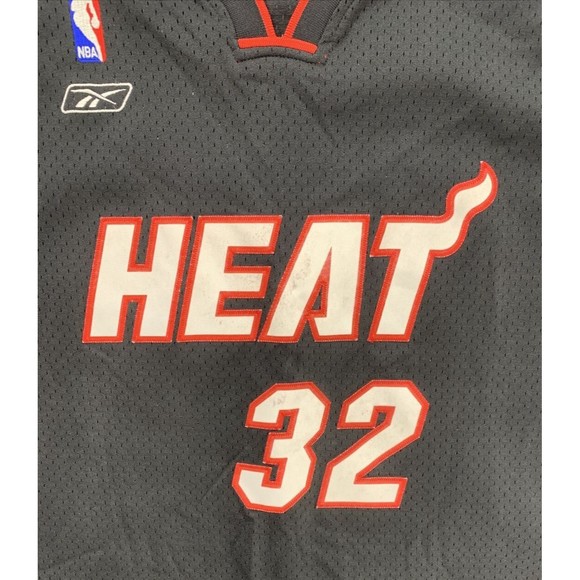 NBA Authentic Shaquille O'Neal Mens Jersey Size 2XL Black Red Team Apparel - Picture 3 of 12